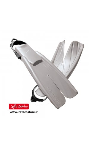 بایو فین غواصی اسپلیت حرفه ای با بند فنری استیل